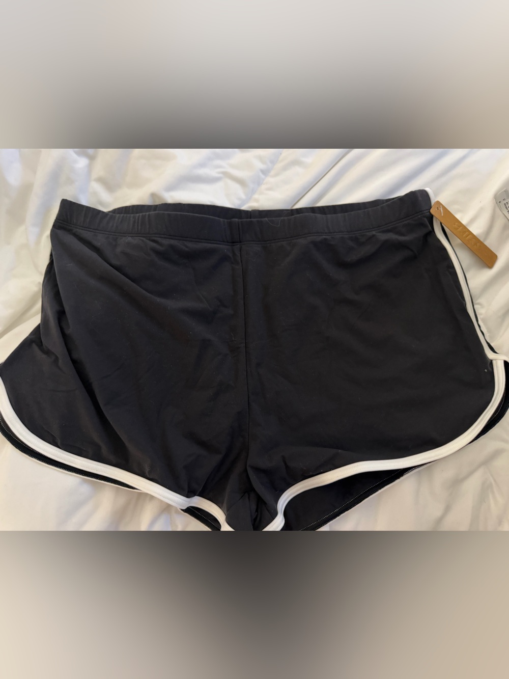 SKIMS Fits Everybody Dolpin Short | Onyx/Black | XL
